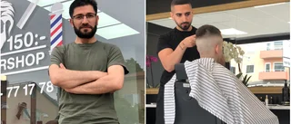 De öppnade varsin barbershop i lokalerna bredvid varandra: "Kunderna räcker gott och väl till oss båda,"