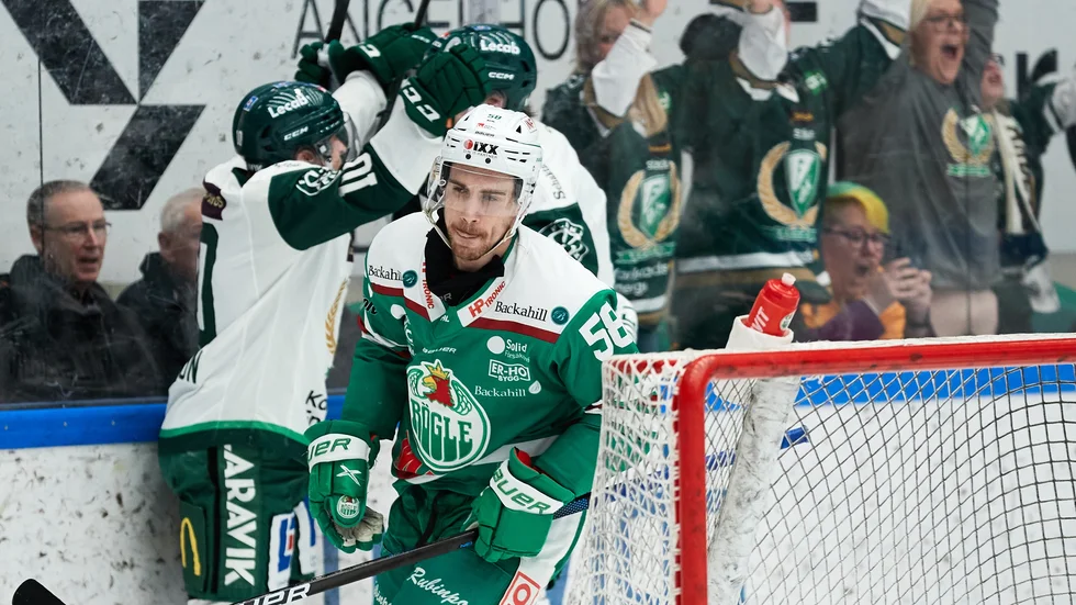 Ryan McKiernan får lämna Rögle efter en säsong. Arkivbild.
