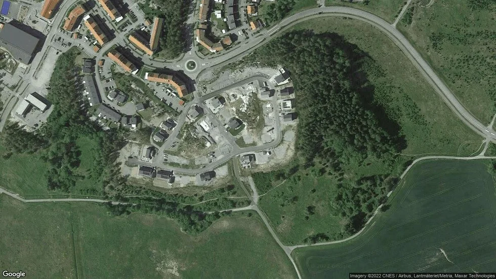 Området kring Stensträngsvägen 14