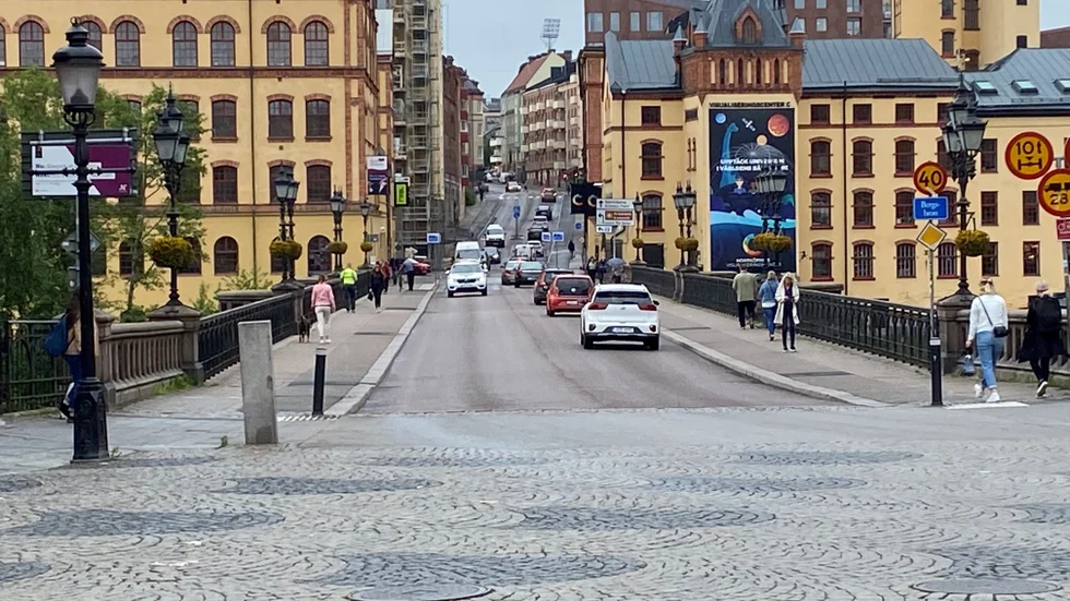 Bergsbron på Kungsgatan, Norrköping