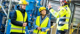 Kungligt besök på Hybrit och i Luleå hamn