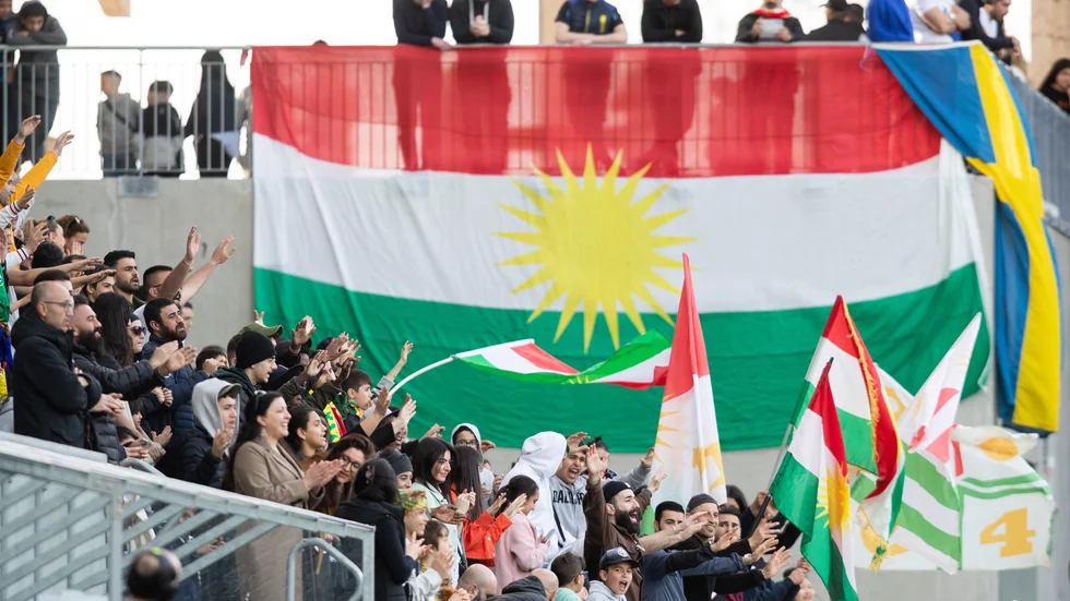Dalkurds klack i hemmamatchen mot Halmstad. 