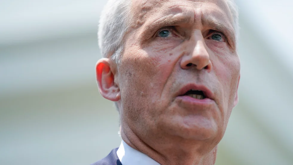 Natos generalsekreterare Jens Stoltenberg är i USA.