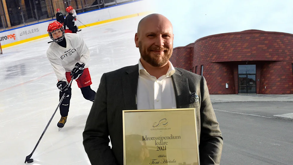 Malmbergets AIF har dragit stor nytta av nya ishallen, menar tränaren Toni Hietala.