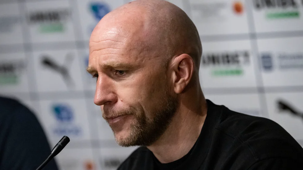 Henrik Rydströms Kalmar FF tvingas betala tillbaka hela pandemistödet. Arkivbild.