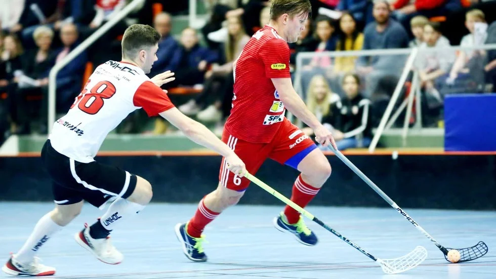 Pierre Hellström var en av alla målskyttar under lördagens genrep.