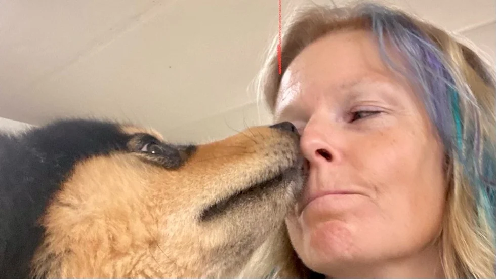 Annelie Wallmark vann Norrans fototävling med temat husdjur.