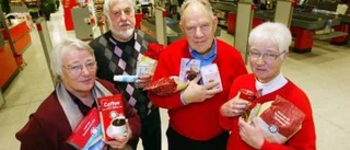 De vill ge fattiga barn  i Lettland lite julglädje