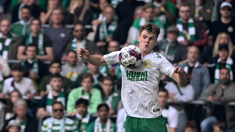 Hammarbys Williot Swedberg tar plats i U21-landslagets trupp till de avslutande EM-kvalmatcherna. Arkivbild.