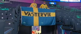 De ligger bakom Västerviks-flaggan under hockey-VM: "Den har varit med ett tag"