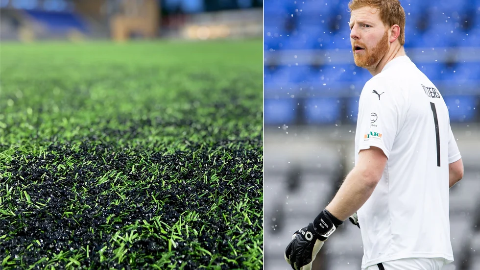 Nick Wolters var kritisk mot uppfräschningen av Tunavallens konstgräs vilket också ställde målvakten innan Norrbys 1-0-mål efter fem minuters spel.