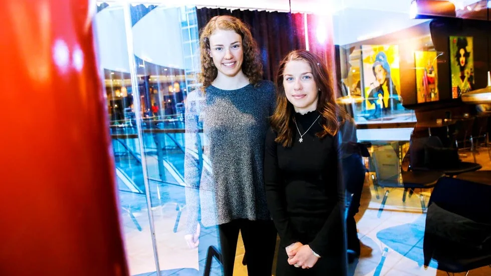 Hanna Öberg och Anna Magnusson.