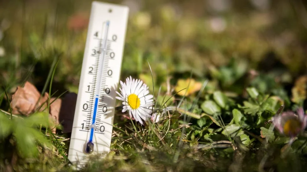 Vårsol med temperaturer under 10 gradersstrecket lovar meteorologen för första aprilveckan i år.