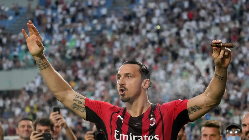 Zlatan Ibrahimovic. Arkivbild.