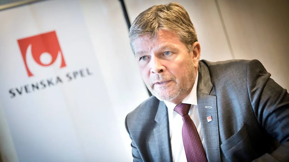 Lennart Käll, vd för Svenska Spel.