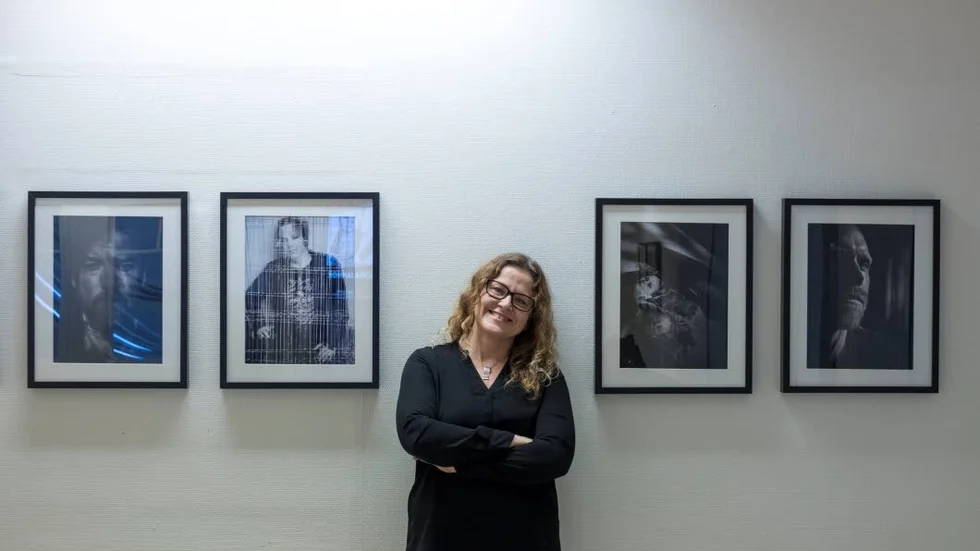 Maria Fäldt, fotograf och formgivare, ska ta emot sitt gesällbrev.