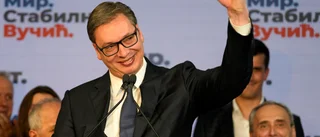 Valseger för Serbiens populistledare Vucic
