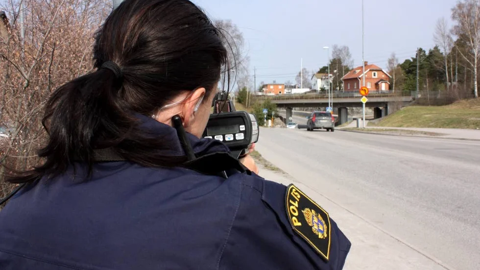 Många fartsyndare åker fast under polisens hastighetsvecka.