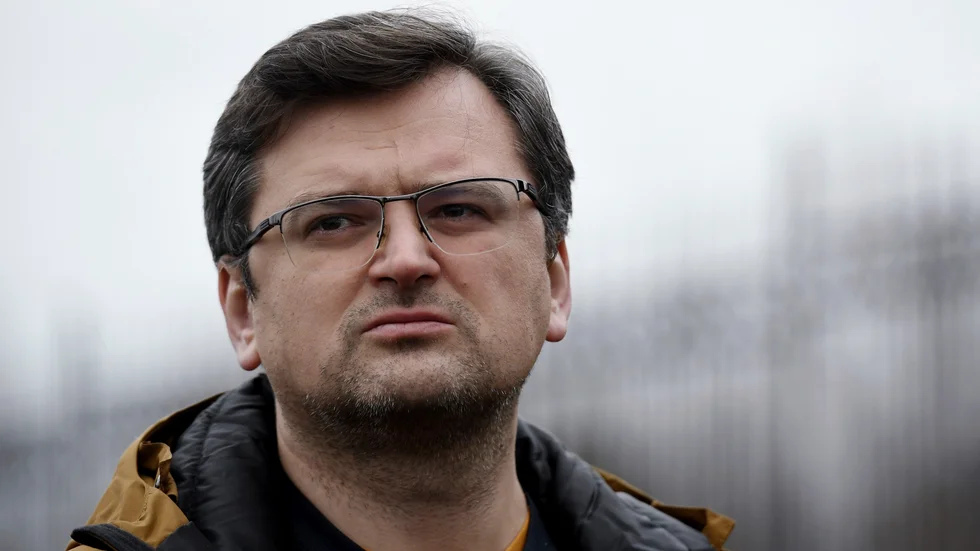Ukrainas utrikesminister Dmytro Kuleba. Arkivbild.