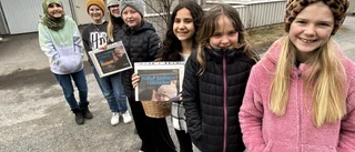 Säljer kakor efter skolan – 10-åringarna i Sävja har samlat tusentals kronor till Ukrainas barn