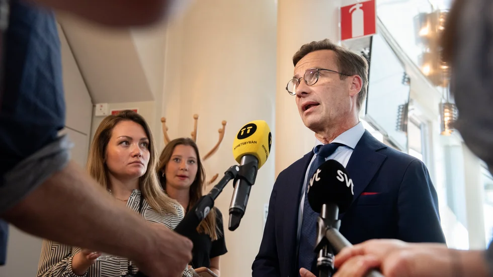 Ulf Kristersson, partiledare för Moderaterna.