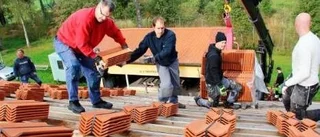 Nu får Vittingeparken sitt tak