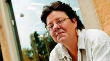 Vissångerskan Christina Kjellsson.