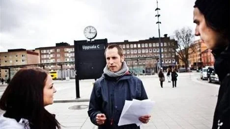 Jobben är viktigast både för Erik Pelling (S), Andreas Dahlin och Malin Glad.