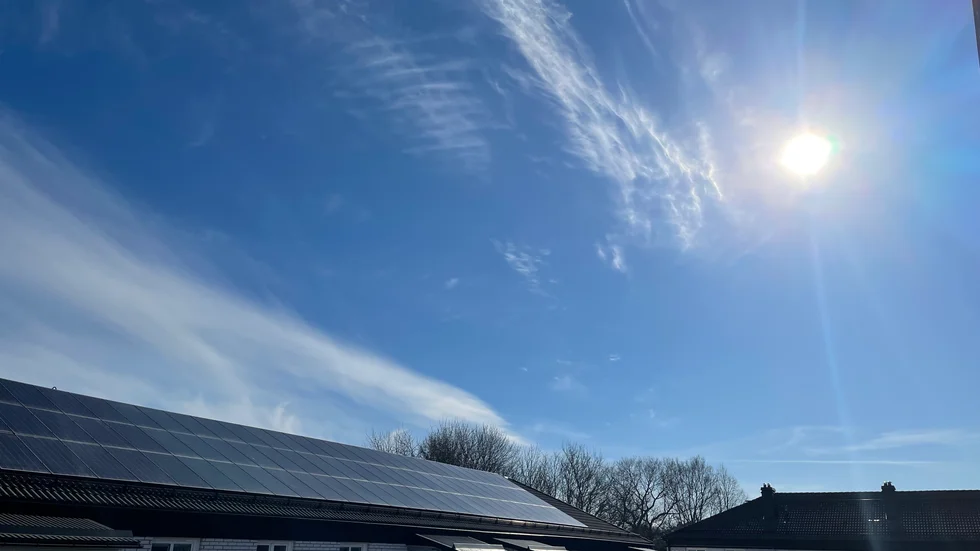 Solen kommer att synas under fredag och lördag. På söndag blir det molnigare.