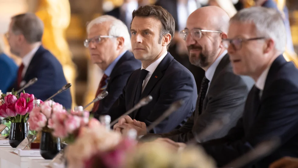 Europeiska rådet, lett av ordförande Charles Michel och Frankrikes president Emmanuel Macron, hade informellt möte om kriget i Ukraina i veckan. 