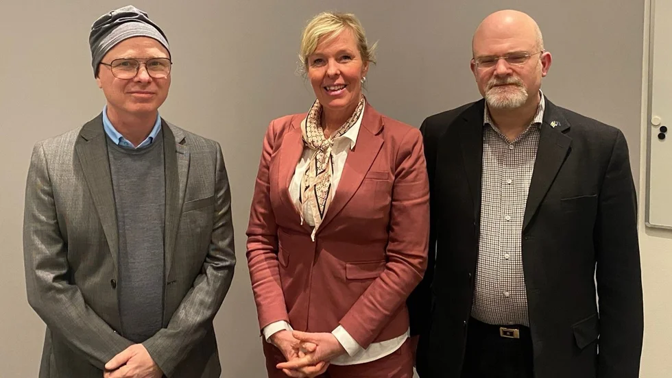 Kristina Eriksson och Henrik Lindberg, Kristdemokraterna (KD) i Enköping.