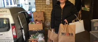 Matkasse delas ut till utsatta i Uppsala