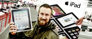 Ingen rusning vid Ipad-släpp