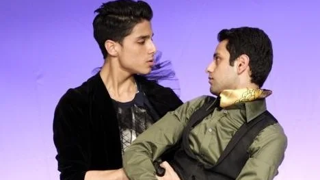 Carlos Romero och Anas Jawad i Othello - idealmannen.