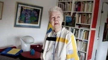 Iréne Sjögren är en av de boende i området vid Östra Ågatan som klagat på den höga musiken.