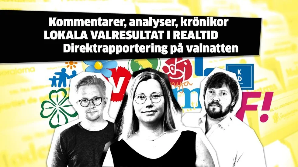 Jonas Andersson, reporter/krönikör, Charlotta Söderberg, statsvetare och expert för NSD/Kuriren samt Pelle Johansson, krönikör - är redo att ger allt ni behöver veta om valrysaren 9 september.