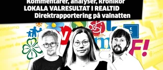 Här följer du valrysaren – minut för minut