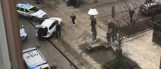 Större bråk i centrala Uppsala