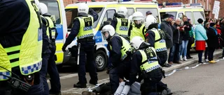 NMR-tåget: Så många poliser kallades in