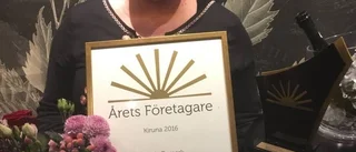 Hon är årets företagare i Kiruna