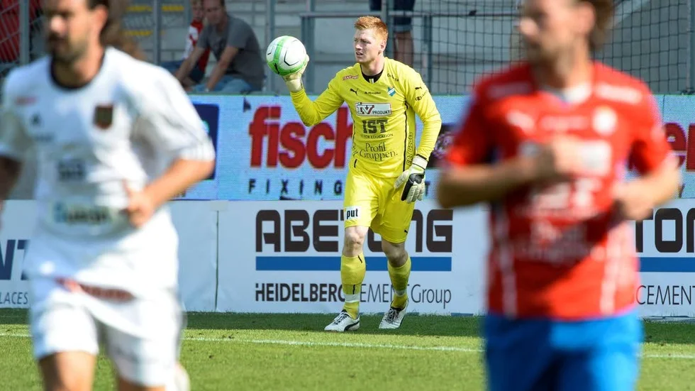 Wulff under en match med Öster i allsvenskan 2013.