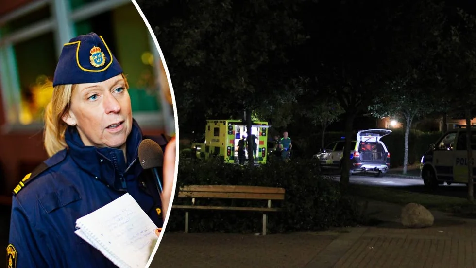 Lisa Sannervik, presstalesperson vid Uppsalapolisen, uppger att förhör med den misstänkte 20-åringen har fått vänta.
