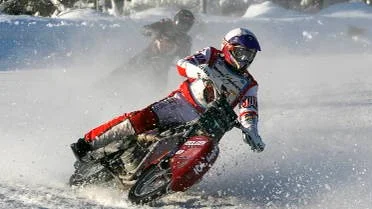 Isracing i Morgongåva.Roger Nordmark.