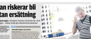 Ska jobba trots dropp