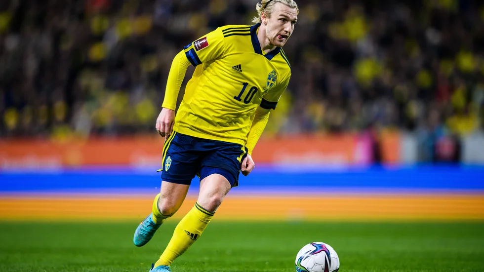 Emil Forsberg gjorde två mål när Sverige mötte Polen i EM-slutspelet, men den här kvällen gick det inte vägen för blågult.