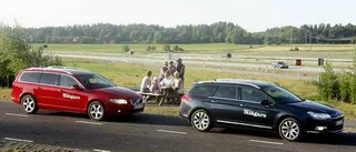 Citroën C5 Tourer V6 HDI vs Volvo V70 D5