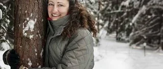 Känner sig hemma i skogen