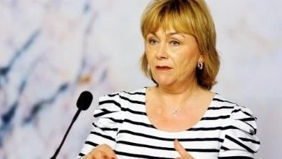 STOCKHOLM 100520
Justitieminister Beatrice Ask, (M), föreslår en utredning till lagförslag om stärkt skydd mot tvångsäktenskap och barnäktenskap.
Foto: Sören Andersson / SCANPIX kod: 1037