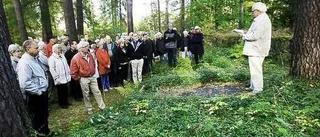 Hundraårig begravningsplats hedrades