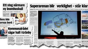 UNT har tidigare uppmärksammat arenafrågorna.